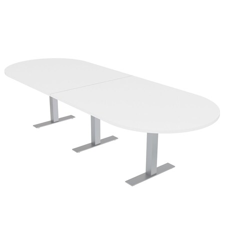 Skutchi Designs 45 in W, 120 in L, 29 in H, Engineered Wood Top, White HAR-RAC-46x119-T-XD09